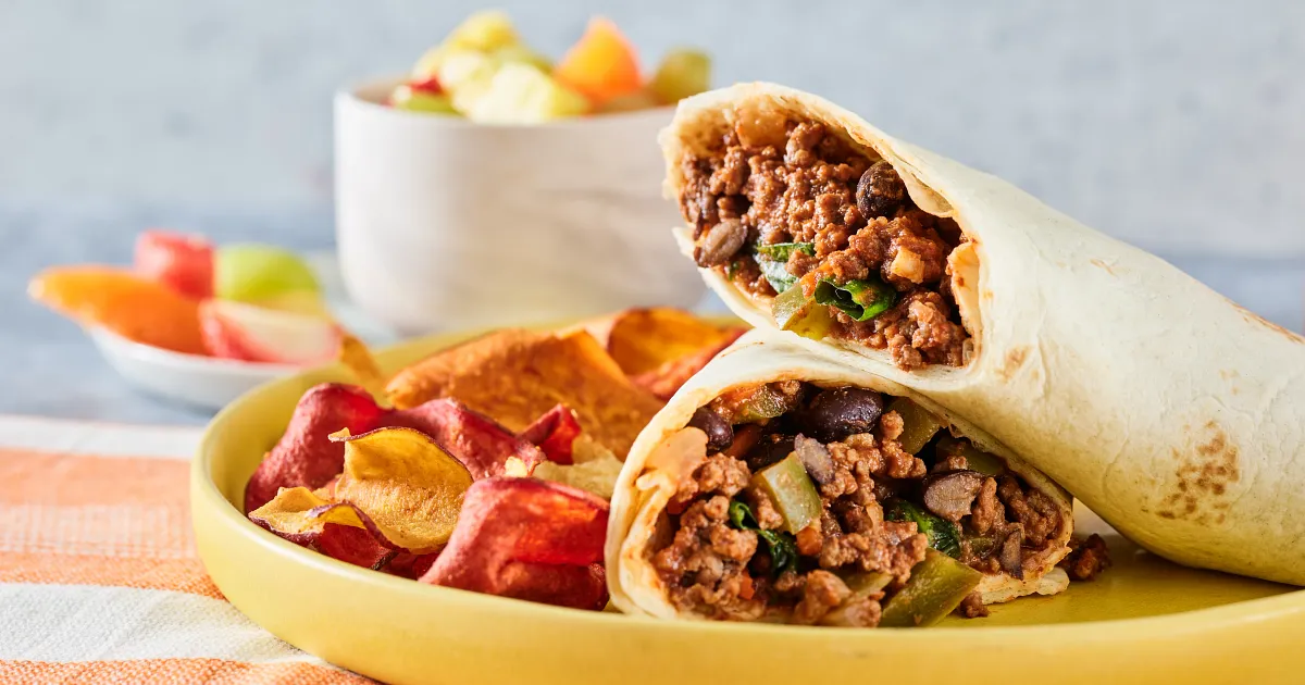 Saucy Beef Wraps | Beef Loving Texans | Beef Loving Texans is your one-stop information center for b